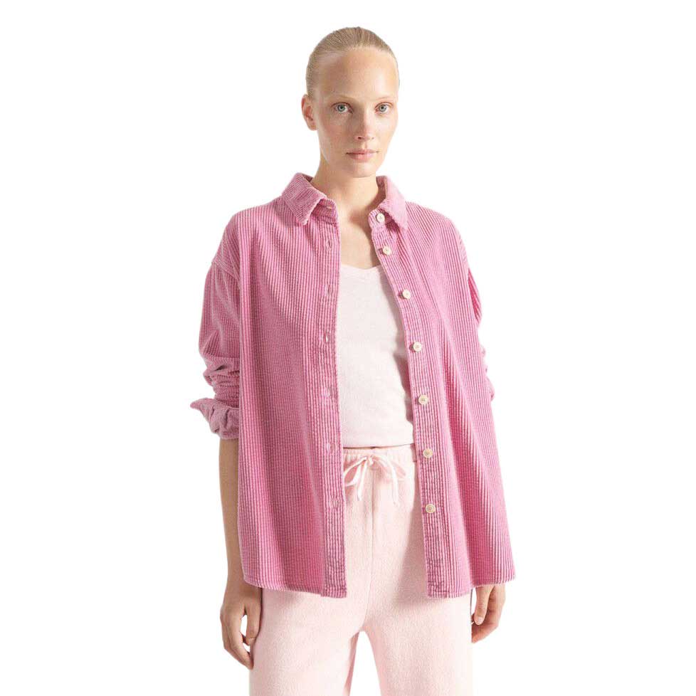 American Vintage Long Loose Button Down Shirt